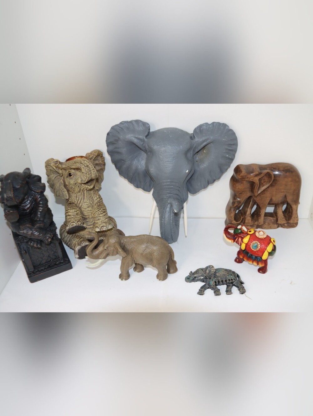 Collection of Elephant Figurines